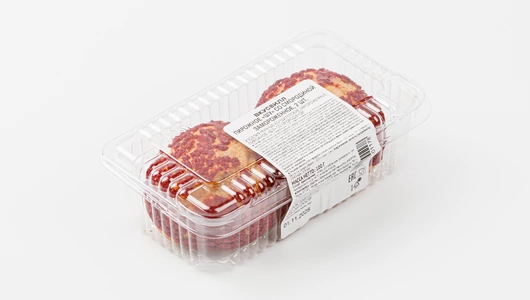 Пирожное "Шу" со смородиной зам. 2 шт