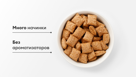 Подушечки с молочной начинкой Подушечки с молочной начинкой