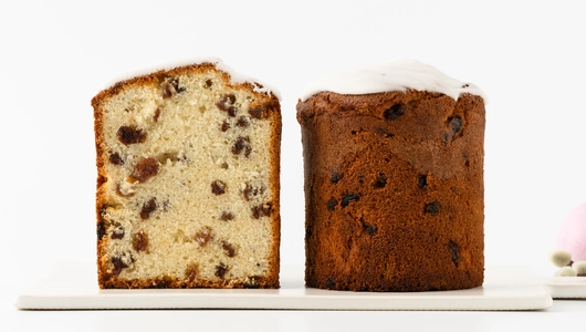 Кекс "Кулич Пасхальная трапеза" (с изюмом и&nbsp;творогом)