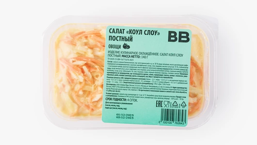 Салат "Коул Слоу" постный