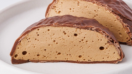 Десерт молочный "Зефир" с&nbsp;кофе в&nbsp;молочном бельгийском шоколаде