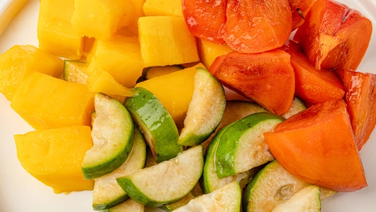 Фруктовый микс (хурма, манго, фейхоа), 250 г