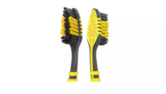 Зубная щетка Colgate ЗигЗаг Древесный уголь средней жесткости (желтая)