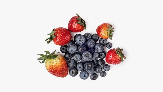 Ассорти ягодное (Клубника, Голубика), 150 г