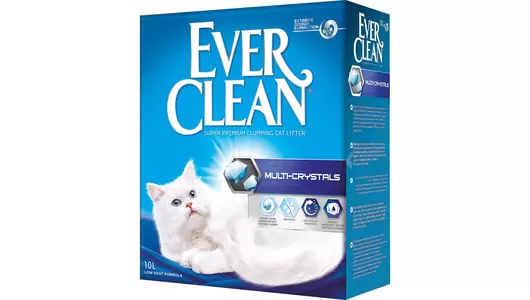 Ever Clean Multi Crystals Blend ,комкующийся, без ароматизатора, с добавлением кристаллов  10л.
