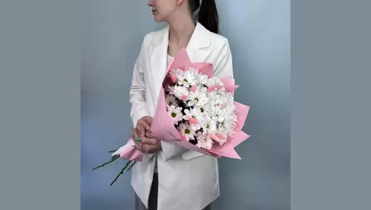 Букет из&nbsp;хризантем N47180 FMART by flowwow