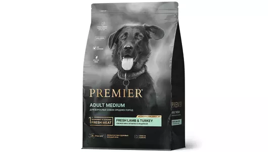 PREMIER Dog Medium Adult Lamb&Turkey Корм сух.ягненок,индейка д/собак средних пород 1кг