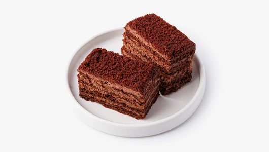 Пирожное "НеМедовик" шоколадный, веган