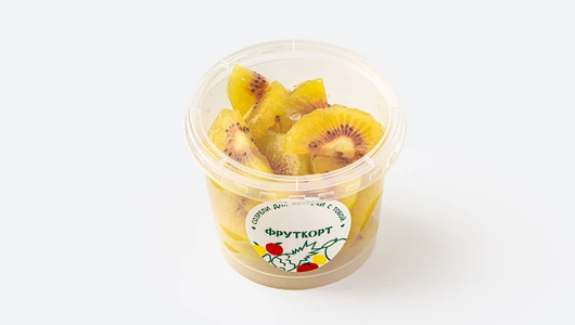 Киви красное дольки