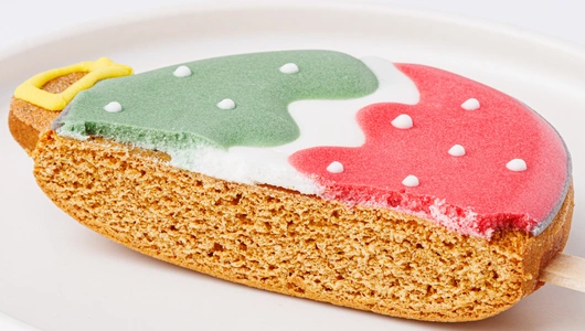 Пряник имбирный "Новый год" на палочке, 1 шт.