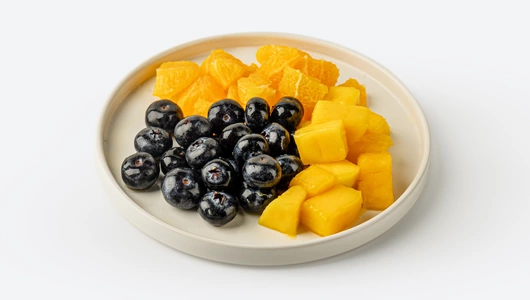 Фруктовый микс (апельсин, голубика, манго), 255 г