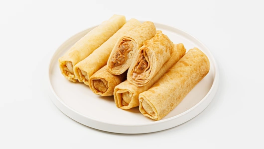 Блинчики с яблоком и солёной карамелью, зам.