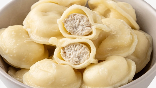 Пельмени с&nbsp;цыпленком-бройлером и&nbsp;индейкой со сливками