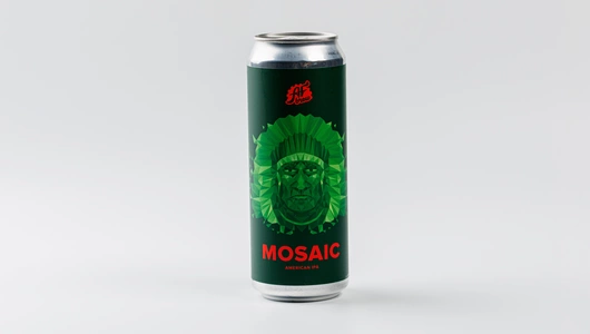 Пиво «АФ Брю Мозаик» нефильтрованное светлое, ж/б 450