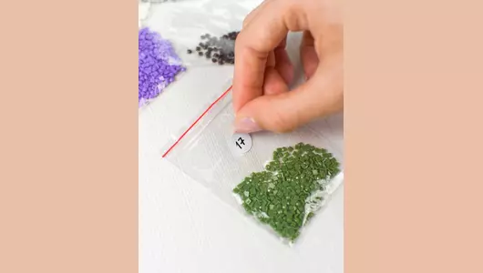 Алмазная мозаика Феникс+ Новогодний котенок 30х30 см