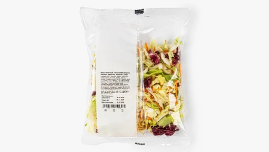 Микс салатный "Пекинская капуста, айсберг, радичио, морковь", 140 г
