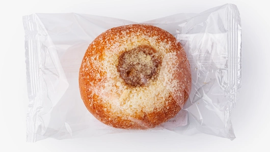 Булочка "Домашняя" с яблочным джемом