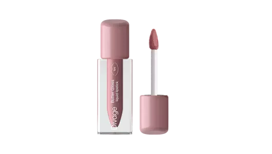 Помада для губ жидкая тон 03 темно-розовый butter gloss liquid lipstick Divage, 3 мл