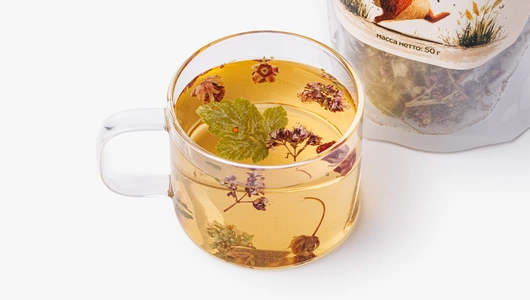 Напиток чайный "Лесная клубника с&nbsp;душицей и&nbsp;смородиновым листом"