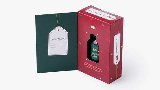 Диффузор ароматический "Зимний уют" с открыткой