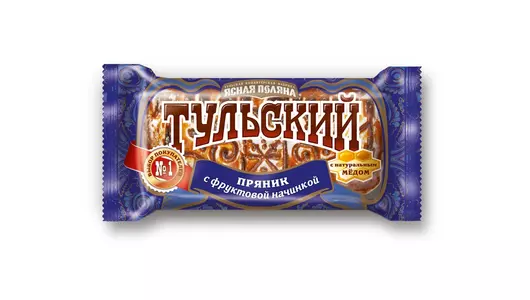 Пряник Ясная Поляна Тульский фруктовая начинка 130 г