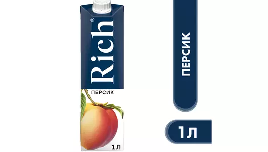 Нектар Rich Персик 1 л