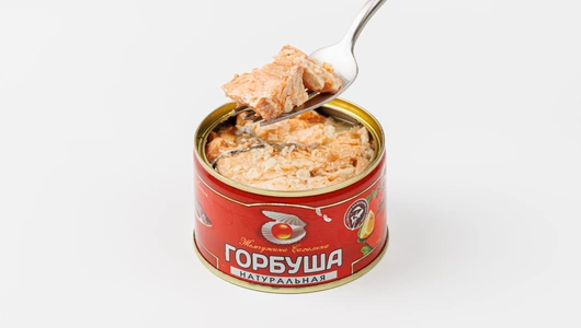 Горбуша натуральная, 240 г Горбуша натуральная, 240 г