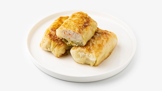 Голубцы с мясом цыпленка-бройлера, замороженные, ВЕС Голубцы с мясом цыпленка-бройлера, замороженные, ВЕС