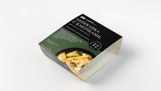 Запеканка с кабачками, фасолью и брокколи 230 г Запеканка с кабачками, фасолью и брокколи 230 г