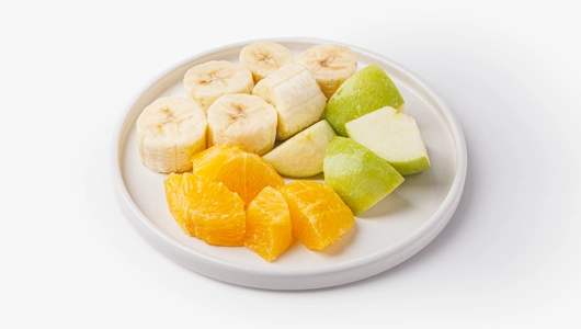 Фруктовый микс (банан, яблоко, апельсин), 160 г