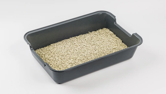 Наполнитель кошачий комкующийся из горохового волокна с ароматом: "Зеленый чай", 2,5 кг, Пиакет Наполнитель кошачий комкующийся из горохового волокна с ароматом: "Зеленый чай", 2,5 кг, Пиакет