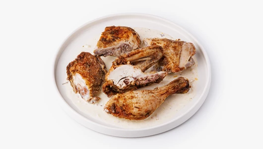 Цыпленок по-чкмерски в сливочно-чесночном соусе, 380 г