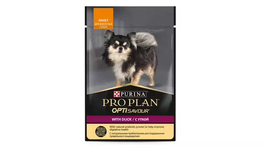 PRO PLAN Everyday Nutrition Small&Mini Adult Корм влаж.утка соус д/собак пауч 85г