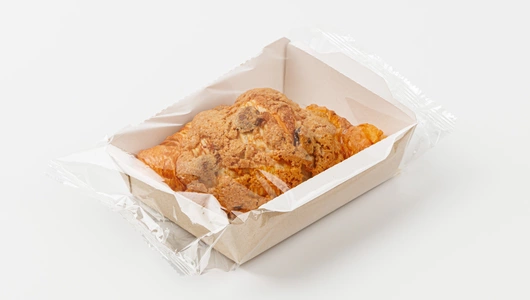 Кукис-круассан с кремом "Пломбир", кафе