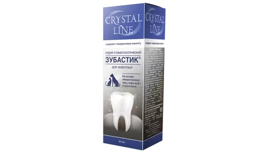 ЗУБАСТИК  СПРЕЙ CRYSTAL LINE стоматологический, 30мл