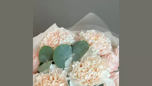 Дуо бомбастик и&nbsp;гвоздика FMART by flowwow