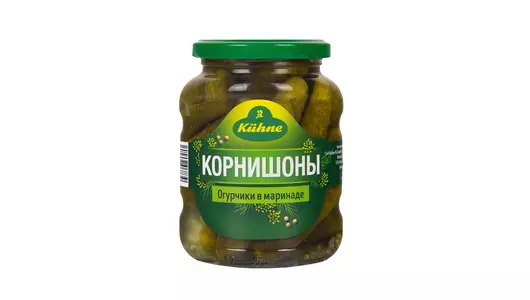 Корнишоны маринованные Kuhne 330 г