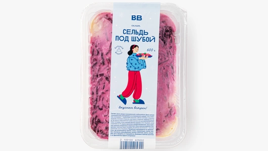 Салат сельдь под&nbsp;шубой, 600 г