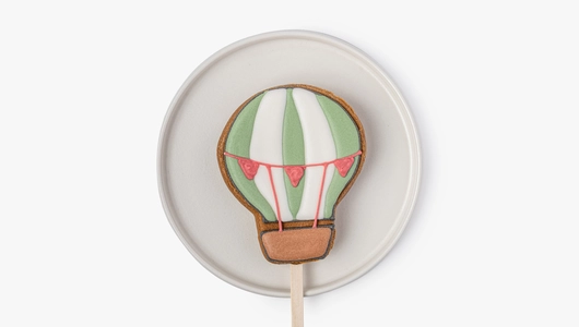 Пряник имбирный "23 Февраля" на&nbsp;палочке, 1 шт.