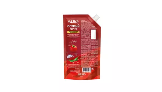 Кетчуп Heinz Острый дой-пак 320 г