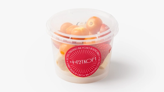 Фруктовый микс (банан, клубника, физалис), 160 г