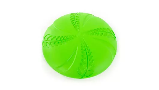 SkyRus Игрушка для собак резиновая "Фрисби", зелёная, 20х20х1.9см SkyRus Игрушка для собак резиновая "Фрисби", зелёная, 20х20х1.9см