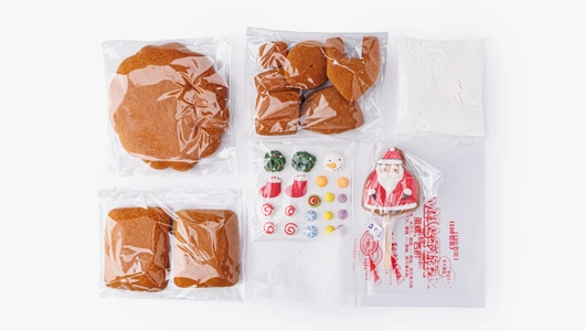 Набор из пряников (зимний дом)