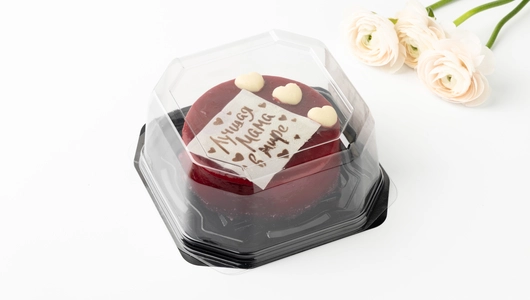 Торт муссовый "Лучшая мама" йогуртово-черничный