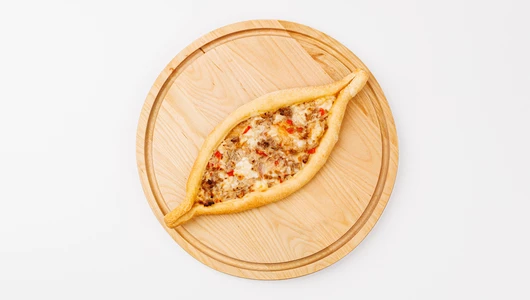 Пиде с говядиной, зам.