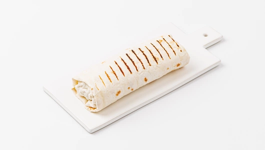 Шаурма с грибным жюльеном и курицей