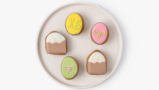 Пряники-мини имбирные "Пасха" (1 уп.)