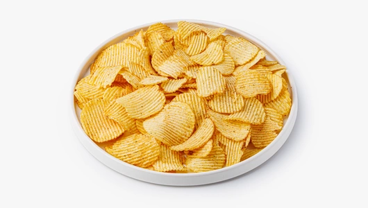 Чипсы картофельные рифленые со вкусом "Том Ям"