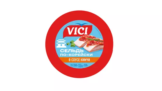 Сельдь филе-кусочки Vici По-корейски 200 г