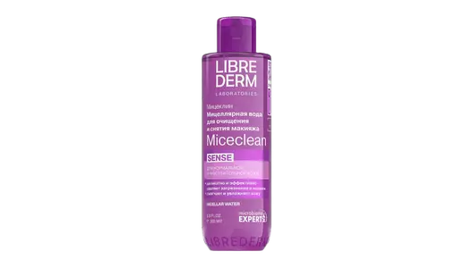 Мицеллярная вода для нормальной и чувствительной кожи LIBREDERM, 200 мл